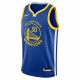 NIKE NBA GOLDEN STATE WARRIORS STEPHEN CURRY BOYS ICON SWINGMAN JERSEY RUSH BLUE XL