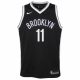 NBA X NIKE KIDS BROOKLYN NETS IRVING ICON SWINGMAN JERSEY BLACK