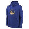 NIKE NBA GOLDEN STATE WARRIORS NK CLUB LOGO FLEECE RUSH BLUE M