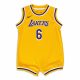 NIKE X NBA LEBRON JAMES LOS ANGELES LAKERS BOYS REPLICA JERSEY YELLOW