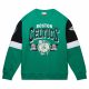 MITCHELL & NESS BOSTON CELTICS NBA ALL OVER CREW 3.0 KELLYGREEN