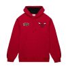 MITCHELL & NESS Premium N&N Player Fleece Vintage Logo Chicago Bulls Dennis Rodman Scarlet XL