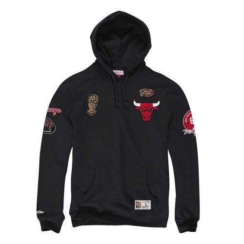 MITCHELL & NESS CHICAGO BULLS CHAMP CITY HOODY BLACK