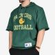 MITCHELL & NESS GREEN BAY PACKERS Short Sleeve Fleece Hood Dark Green