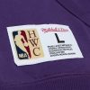MITCHELL & NESS LOS ANGELES LAKERS M&N CITY COLLECTION FLEECE HOODY Purple