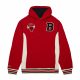 MITCHELL & NESS CHICAGO BULLS NBA TEAM LEGACY FRENCH TERRY HOODIE SCARLET L