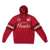 MITCHELL & NESS NBA ATLANTA HAWKS CHAMPIONSHIP GAME PULLOVER RED