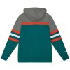 MITCHELL & NESS MIAMI DOLPHINS Mens Pullover Hoody Dolphins Blue