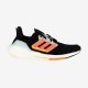 ADIDAS ULTRABOOST 22 CBLACK/TURBO/FLAORA