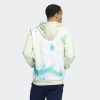 ADIDAS ALLOVER PRINT MESH HOODIE WHITE/ALMLIM