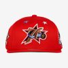 MITCHELL & NESS NBA PHILADELPHIA 76ERS 97 TOP STAR SNAPBACK  RED