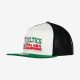 MITCHELL & NESS NBA BOSTON CELTICS 86 NBA CHAMPS TRUCKER SNAPBACK  WHITE / GREEN