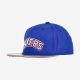 MITCHELL & NESS PHILADELPHIA 76ERS DIAMOND BASE SNAPBACK BLUE