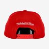 MITCHELL & NESS NBA CHICAGO BULLS TEAM GROUND 2.0 STRETCH SNAPBACK RED