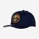 MITCHELL & NESS NBA DENVER NUGGETS TEAM GROUND 2.0 STRETCH SNAPBACK NAVY