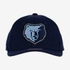 MITCHELL & NESS NBA MEMPHIS GRIZZLIES TEAM GROUND 2.0 STRETCH SNAPBACK BLUE