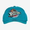 MITCHELL & NESS NBA DETROIT PISTONS TEAM GROUND 2.0 STRETCH SNAPBACK HWC TEAL