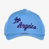 MITCHELL & NESS NBA LOS ANGELES LAKERS TEAM GROUND 2.0 STRETCH HWC SNAPBACK BLUE