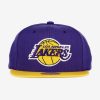 MITCHELL & NESS NBA LOS ANGELES LAKERS TEAM 2 TONE 2.0 SNAPBACK NBA PURPLE  / YELLOW