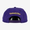 MITCHELL & NESS NBA LOS ANGELES LAKERS TEAM 2 TONE 2.0 SNAPBACK NBA PURPLE  / YELLOW