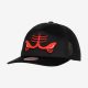 MITCHELL & NESS NBA CHICAGO BULLS LOGO REMIX TRUCKER SNAPBACK HWC BLACK