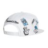 MITCHELL & NESS NBA DALLAS MAVERICKS HAND DRAWN SNAPBACK WHITE