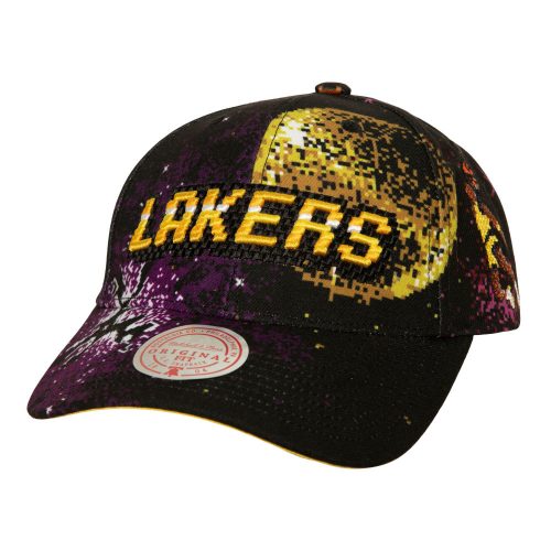 MITCHELL & NESS LOS ANGELES LAKERS NBA GAME VERSE PRO SNAPBACK HWC BLACK