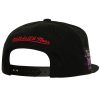 MITCHELL & NESS TORONTO RAPTORS NBA BIG FACE 7.0 SNAPBACK HWC BLACK