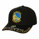 MITCHELL & NESS GOLDEN STATE WARRIORS NBA AGAINST THE BEST PRO SNAPBACK BLACK