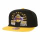 MITCHELL & NESS LOS ANGELES LAKERS NBA CHAMP IS HERE SNAPBACK BLACK