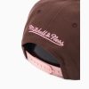 MITCHELL & NESS CHICAGO BULLS NBA NEOPOLITAN SNAPBACK BROWN