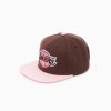 MITCHELL & NESS CHICAGO BULLS NBA NEOPOLITAN SNAPBACK BROWN ONE