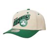 Mitchell & Ness NBA Retro Type Pro Snapback Boston Celtics Off White