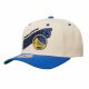 Mitchell & Ness NBA Retro Type Pro Snapback Golden State Warriors Off White