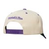 Mitchell & Ness NBA Retro Type Pro Snapback Los Angeles Lakers Off White ONE