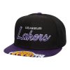 Mitchell & Ness NBA Big Mouth Snapback Los Angeles Lakers Black