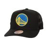 Mitchell & Ness NBA Monogram Trucker Golden State Warriors Black