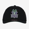 MITCHELL & NESS MILWAUKEE BUCKS Mens 6 Panel High Crown Structured Snapback Black