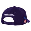 MITCHELL & NESS LOS ANGELES LAKERS NBA HOME TOWN CLASSIC RED PURPLE ONE