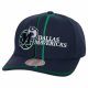 MITCHELL & NESS NBA DALLAS MAVERICKS 98 DRAFT PRO STRAPBACK HWC NAVY