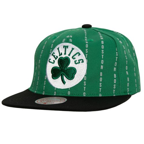 MITCHELL & NESS BOSTON CELTICS NBA CITY PINSTRIPE DEADSTOCK GREEN ONE