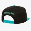 Mitchell & Ness NBA Text Stack 1 Snapback - San Antonio Spurs Black ONE