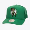 Mitchell & Ness NBA Evergreen Trucker - Boston Celtics Green