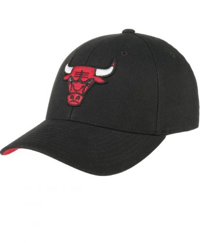 Mitchell & Ness NBA Team Logo Low Pro Chicago Bulls BLACK