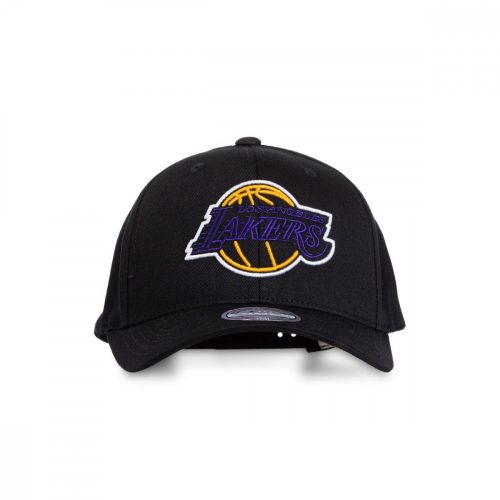 MITCHELL & NESS NBA LOS ANGELES LAKERS NEON LIGHTS 110 CAP BLACK