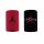 JORDAN JUMPMAN TERRY WRIST BANDS 2 PK GYM RED/BLACK/GYM RED