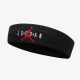 JORDAN JUMPMAN TERRY HEADBAND BLACK/GYM RED