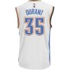 Adidas NBA Oklahoma City Thunder Kevin Durant Replica Jersey WHITE/BLUE