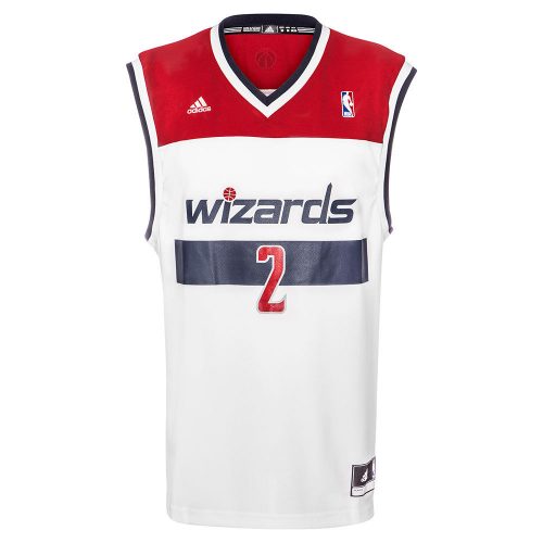 Adidas NBA John Wall Washington Wizards INT Replica Jersey WHITE/RED/NAVY