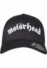 MERCHCODE MOTÖRHEAD FLEXFIT CAP BLACK/BLACK